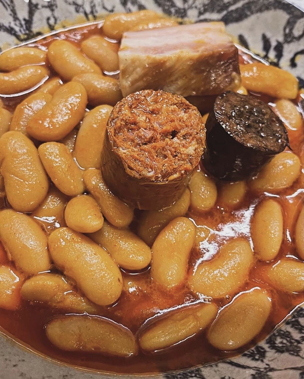 Fabada con compango